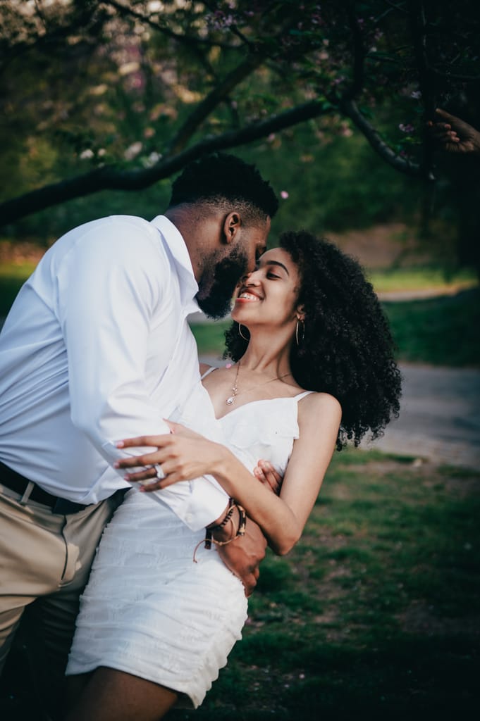 GK and Elan during their engagement session, photograph 16 of 32