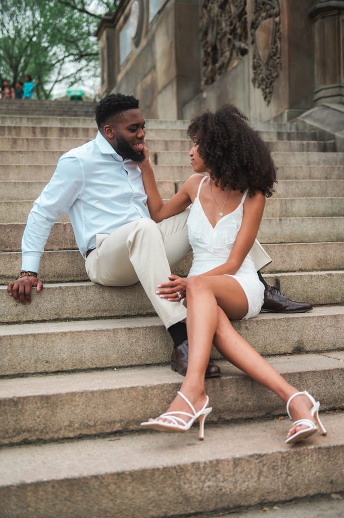 GK and Elan during their engagement session, photograph 28 of 32