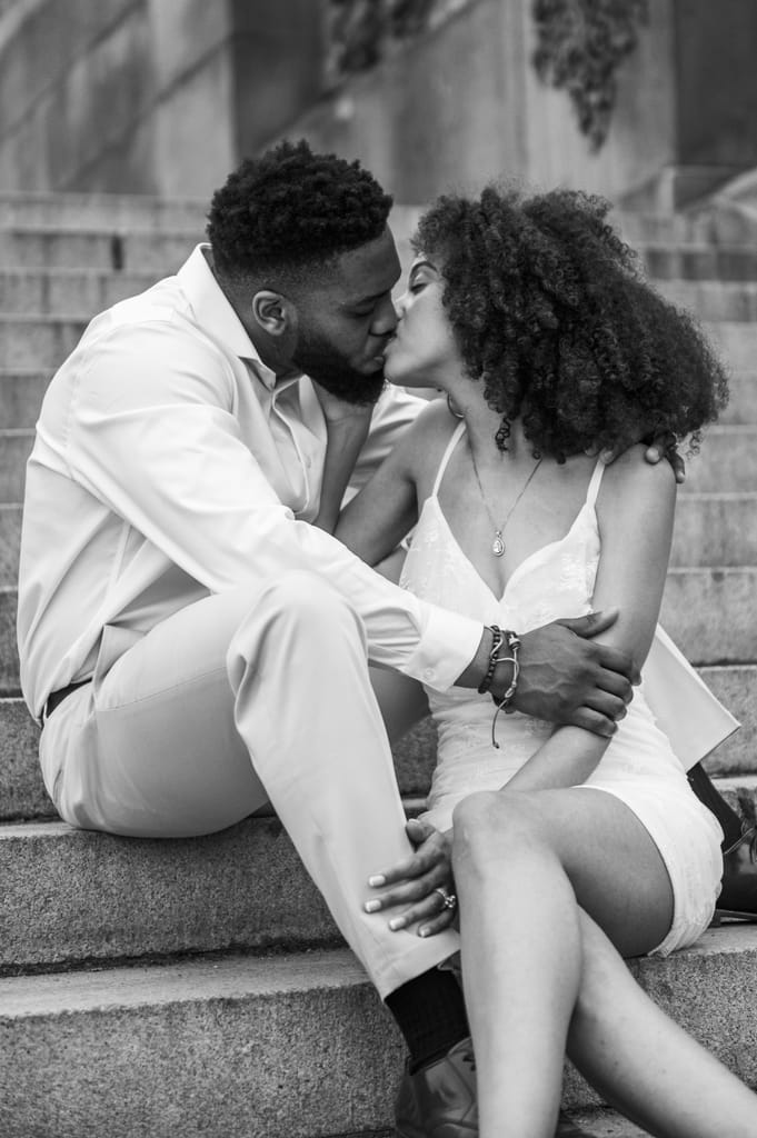 GK and Elan during their engagement session, photograph 29 of 32