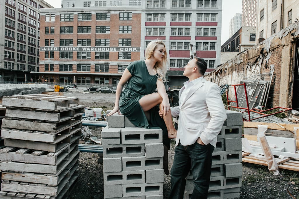 Jackie and Jay during their engagement session, photograph 24 of 53
