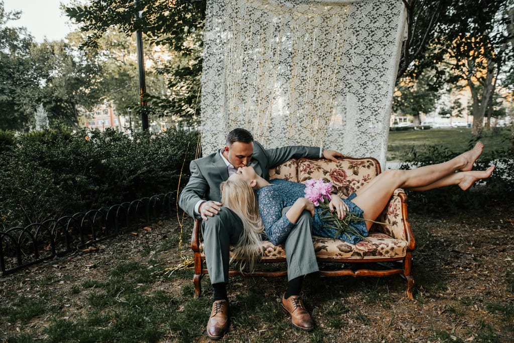 Jackie and Jay during their engagement session, photograph 51 of 53