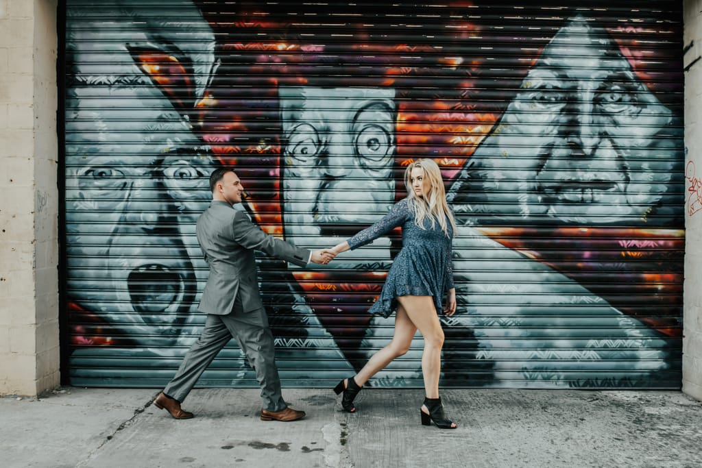 Jackie and Jay during their engagement session, photograph 37 of 53