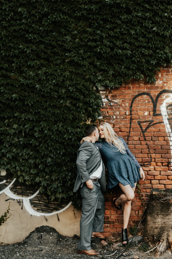 Jackie and Jay during their engagement session, photograph 40 of 53