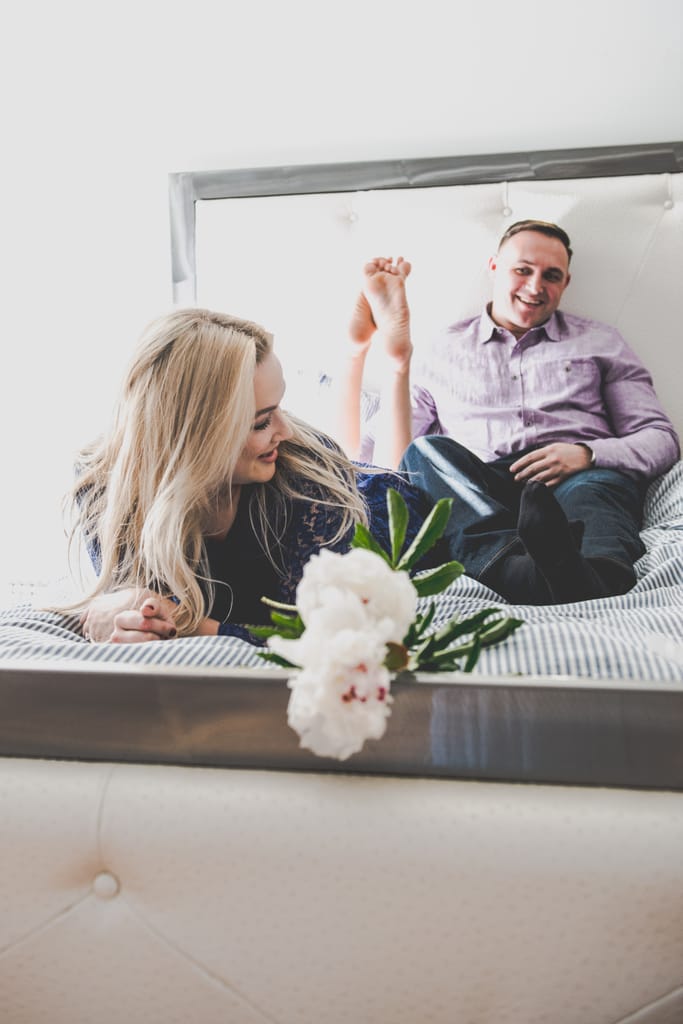Jackie and Jay during their engagement session, photograph 6 of 53