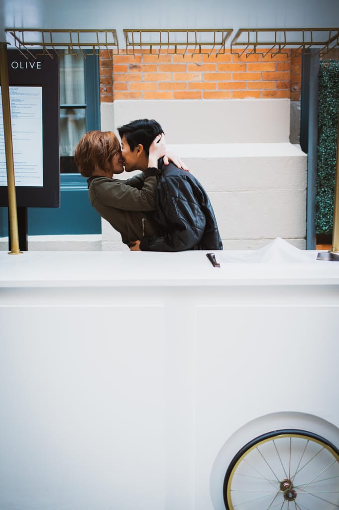 Jess and Kelly during their engagement session, photograph 5 of 51