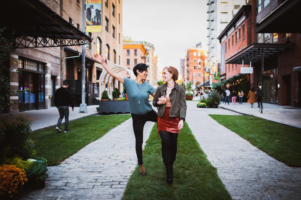 Jess and Kelly during their engagement session, photograph 8 of 51