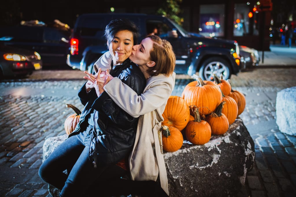 Jess and Kelly during their engagement session, photograph 25 of 51