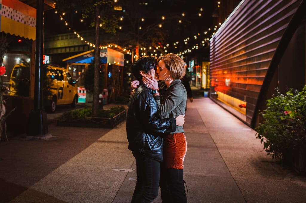 Jess and Kelly during their engagement session, photograph 44 of 51