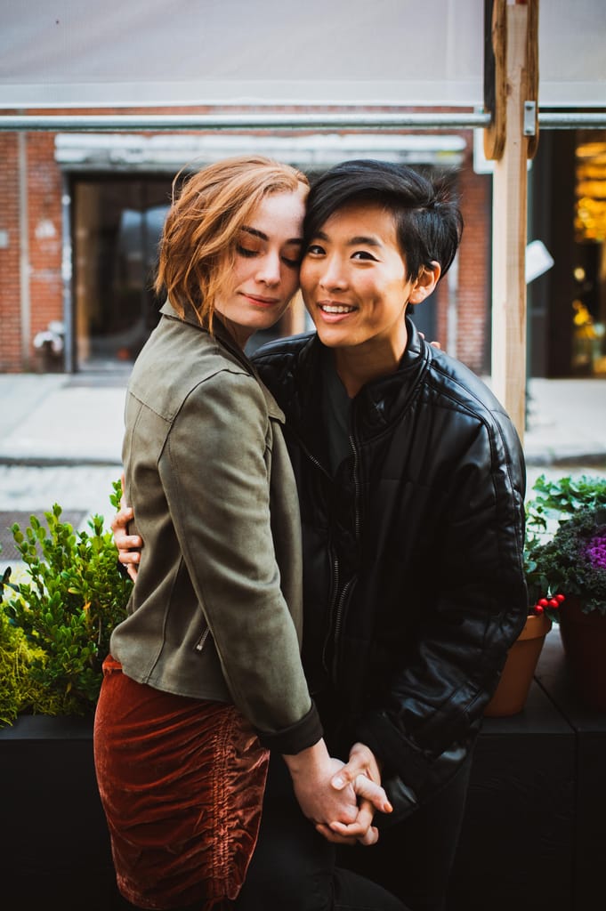 Jess and Kelly during their engagement session, photograph 11 of 51