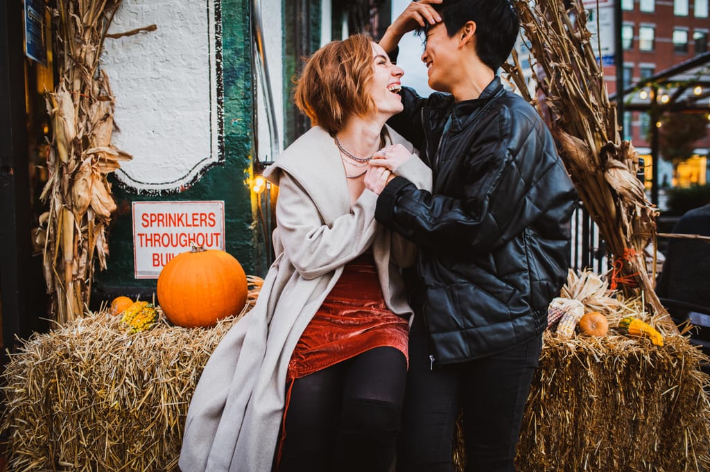 Jess and Kelly during their engagement session, photograph 19 of 51