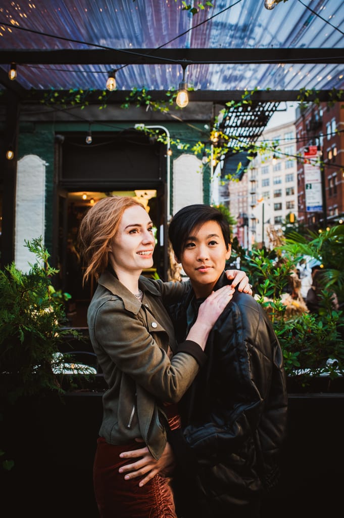 Jess and Kelly during their engagement session, photograph 13 of 51