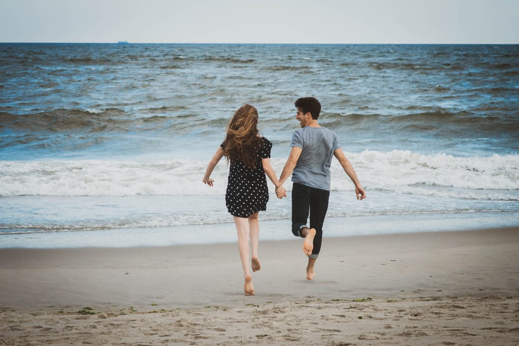 Laura and Bobby during their engagement session, photograph 12 of 55