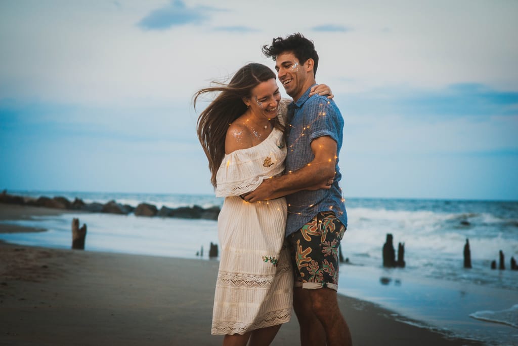 Laura and Bobby during their engagement session, photograph 50 of 55