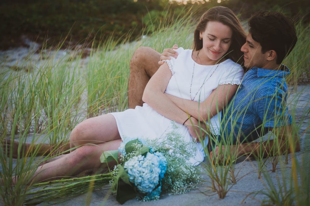 Laura and Bobby during their engagement session, photograph 31 of 55