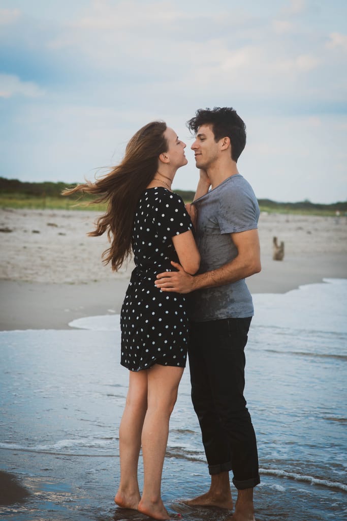 Laura and Bobby during their engagement session, photograph 19 of 55