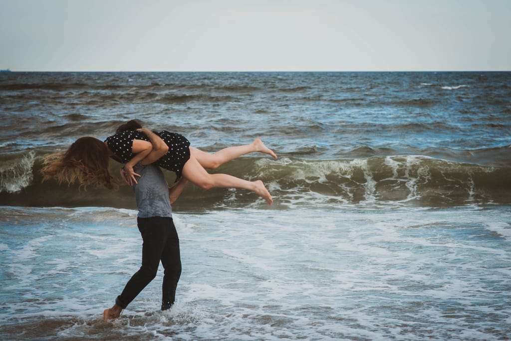 Laura and Bobby during their engagement session, photograph 15 of 55
