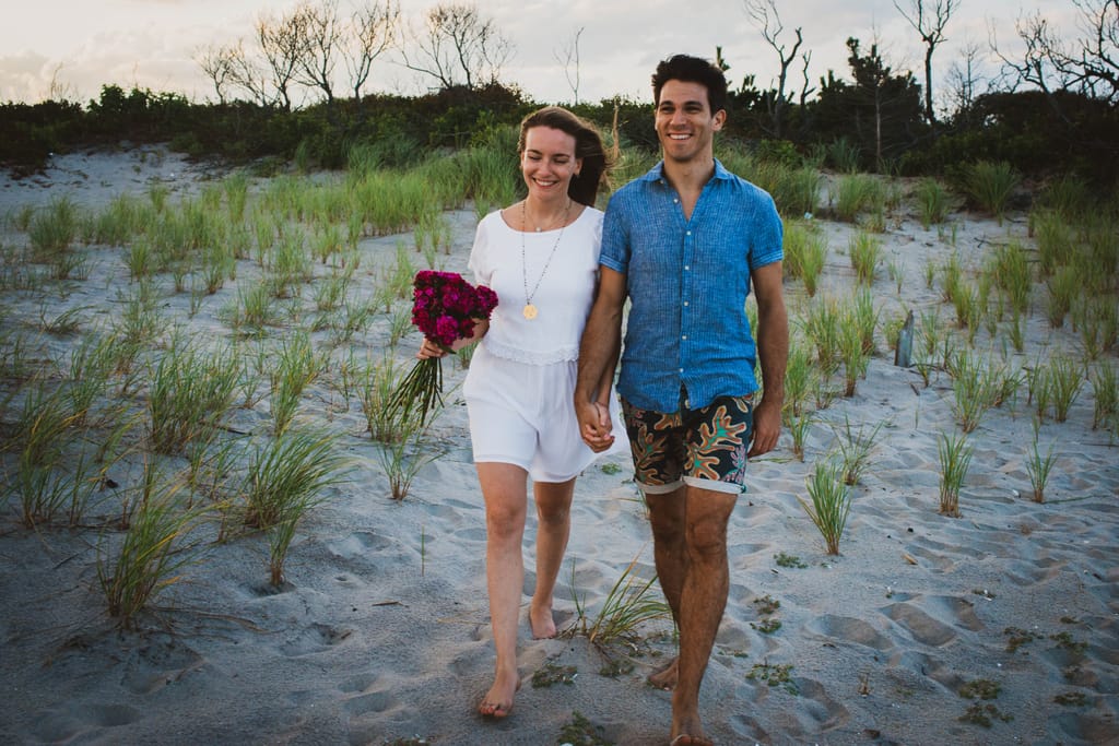 Laura and Bobby during their engagement session, photograph 34 of 55
