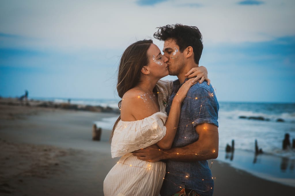 Laura and Bobby during their engagement session, photograph 48 of 55