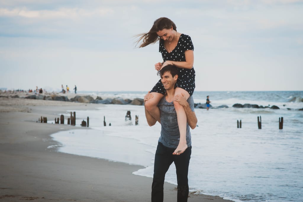 Laura and Bobby during their engagement session, photograph 21 of 55