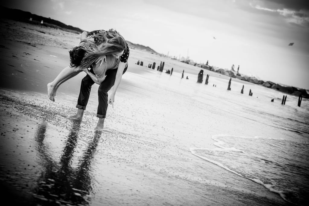 Laura and Bobby during their engagement session, photograph 18 of 55
