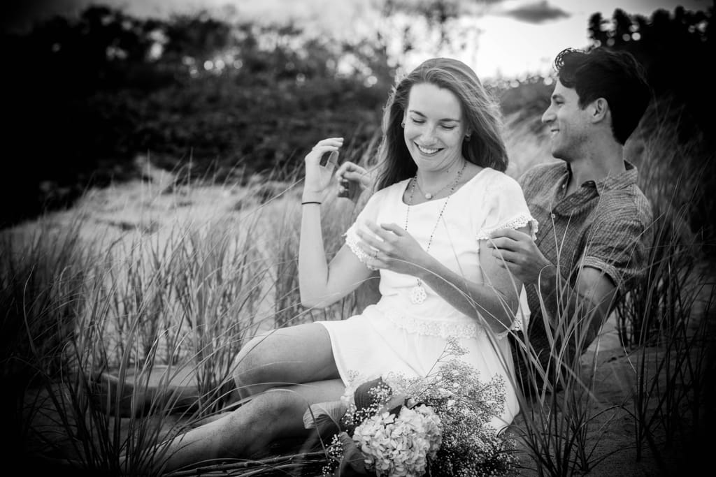 Laura and Bobby during their engagement session, photograph 30 of 55