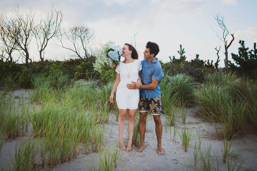 Laura and Bobby during their engagement session, photograph 28 of 55