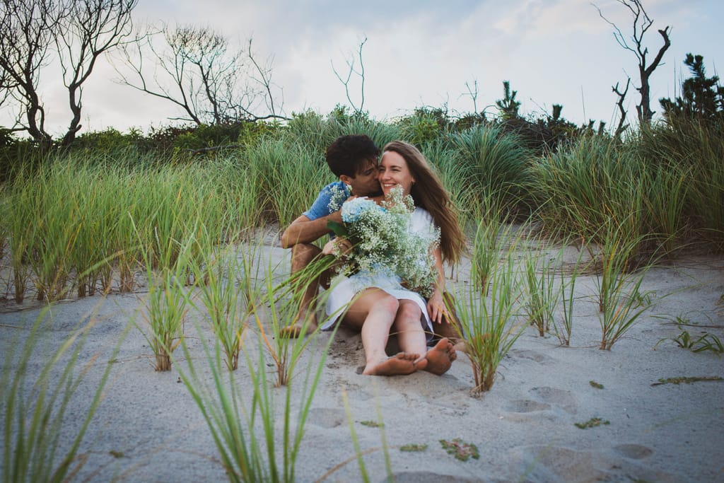 Laura and Bobby during their engagement session, photograph 29 of 55