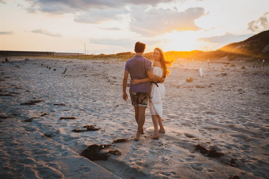 Laura and Bobby during their engagement session, photograph 36 of 55