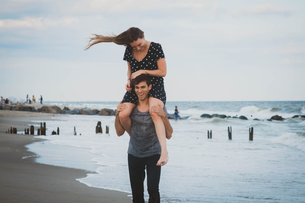 Laura and Bobby during their engagement session, photograph 22 of 55