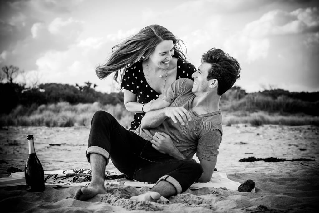 Laura and Bobby during their engagement session, photograph 8 of 55