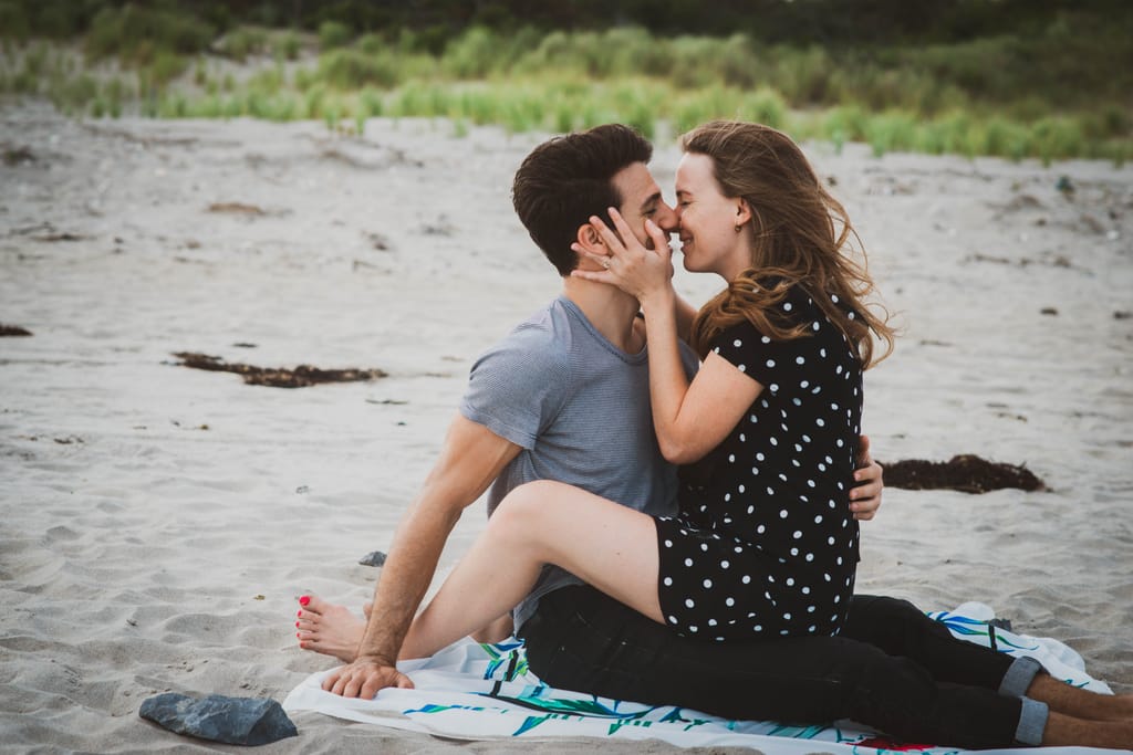 Laura and Bobby during their engagement session, photograph 10 of 55