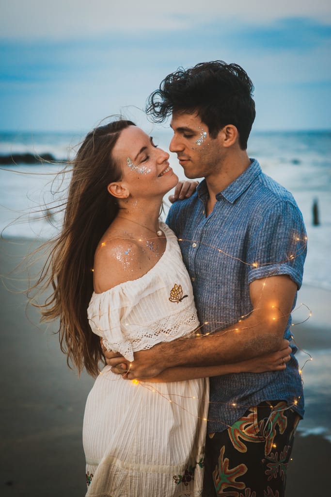 Laura and Bobby during their engagement session, photograph 52 of 55