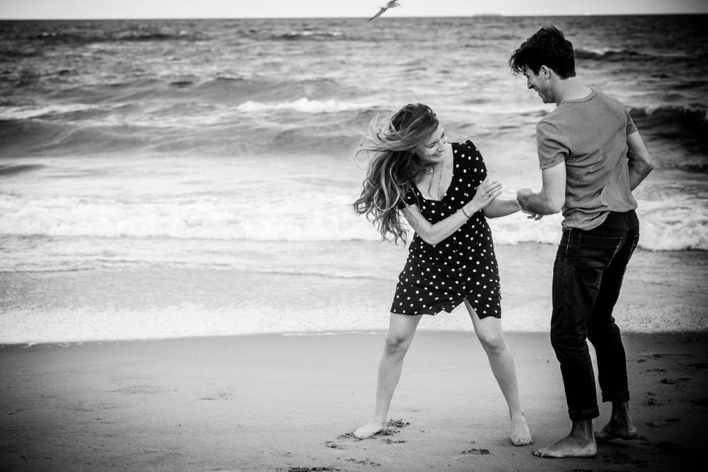 Laura and Bobby during their engagement session, photograph 16 of 55