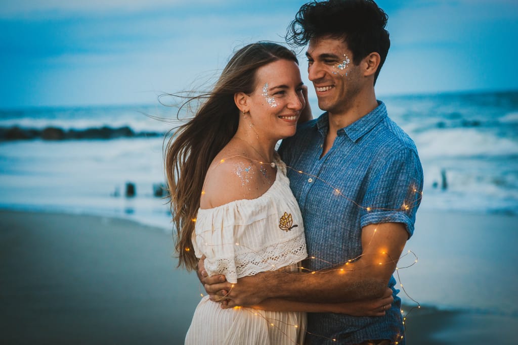 Laura and Bobby during their engagement session, photograph 53 of 55