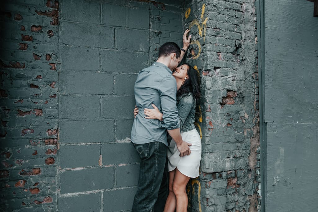 Lauren and Justin during their engagement session, photograph 29 of 53