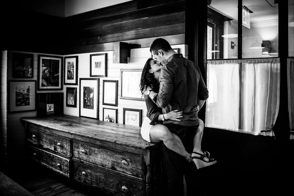 Lauren and Justin during their engagement session, photograph 3 of 53