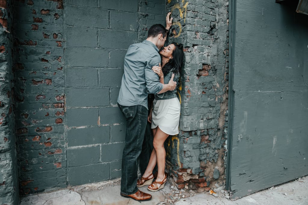 Lauren and Justin during their engagement session, photograph 28 of 53