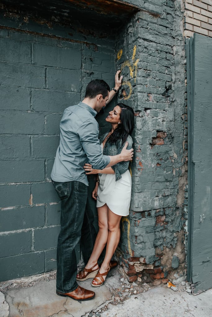 Lauren and Justin during their engagement session, photograph 26 of 53