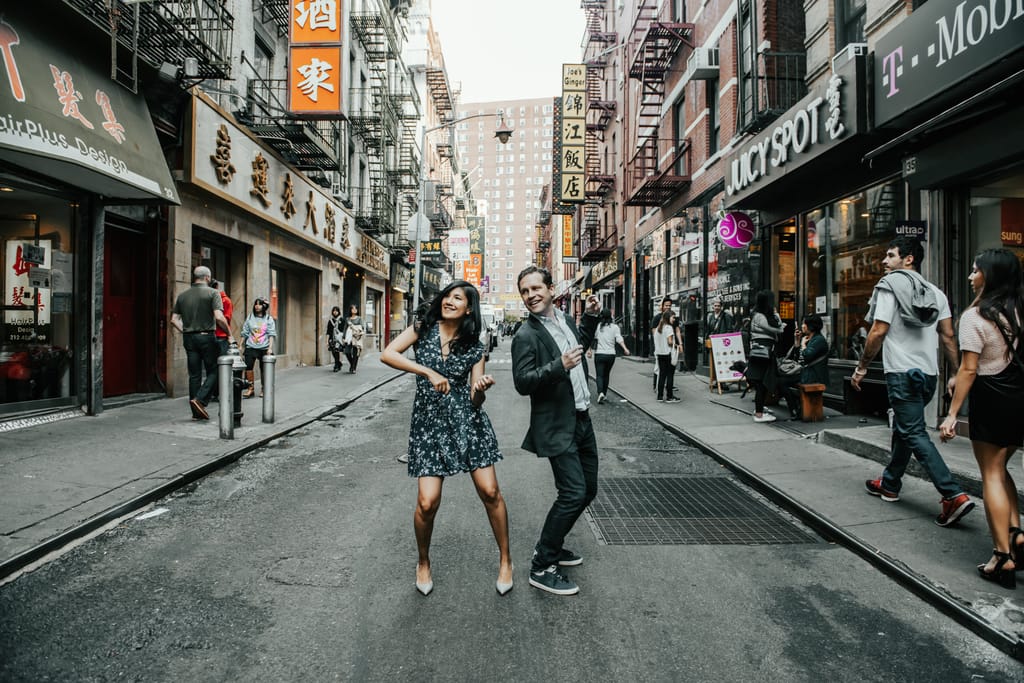 Lilly and David during their engagement session, photograph 20 of 24