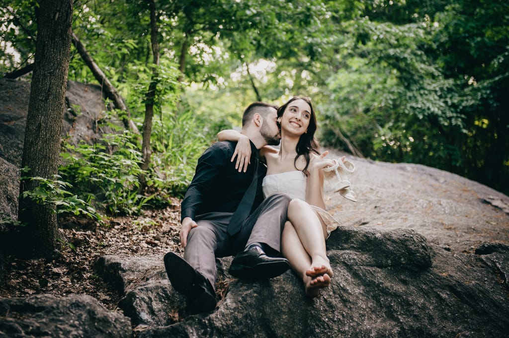 Romy and Vince during their engagement session, photograph 28 of 54