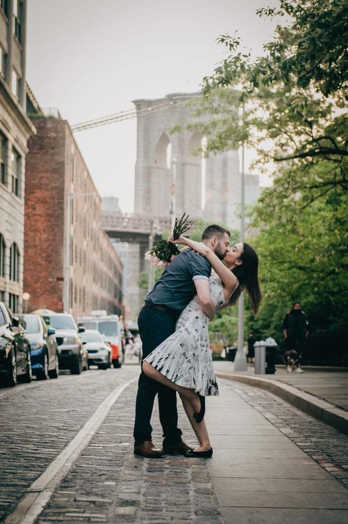 Romy and Vince during their engagement session, photograph 50 of 54