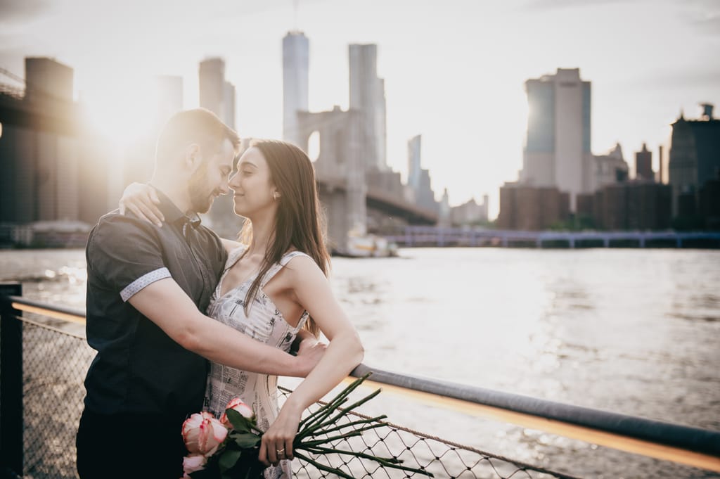 Romy and Vince during their engagement session, photograph 49 of 54