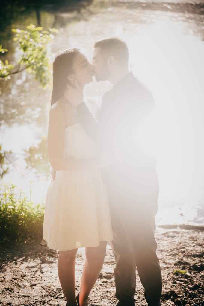 Romy and Vince during their engagement session, photograph 19 of 54
