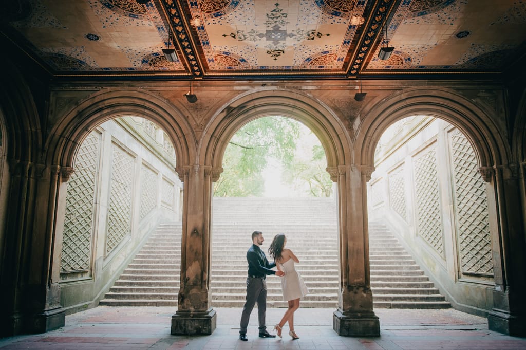 Romy and Vince during their engagement session, photograph 14 of 54