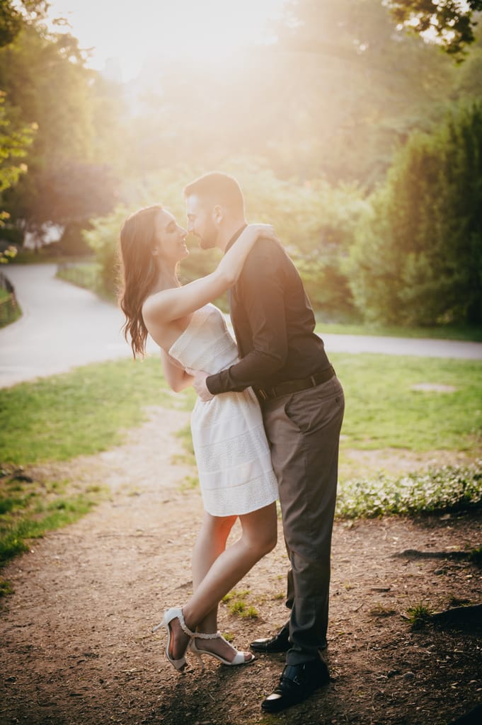Romy and Vince during their engagement session, photograph 9 of 54