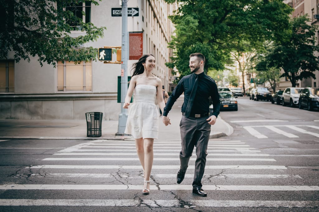 Romy and Vince during their engagement session, photograph 30 of 54