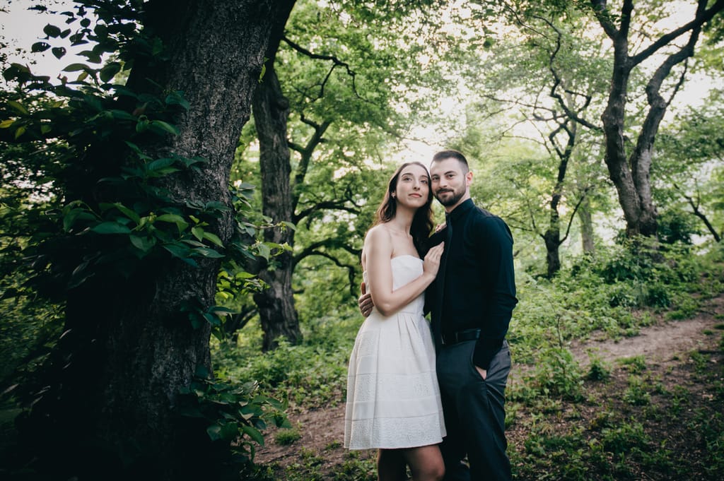 Romy and Vince during their engagement session, photograph 3 of 54