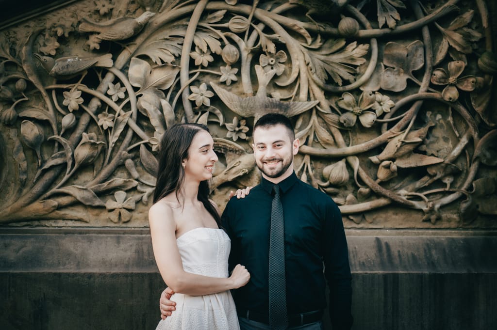 Romy and Vince during their engagement session, photograph 11 of 54