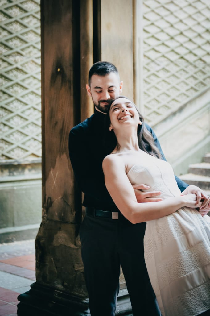 Romy and Vince during their engagement session, photograph 15 of 54