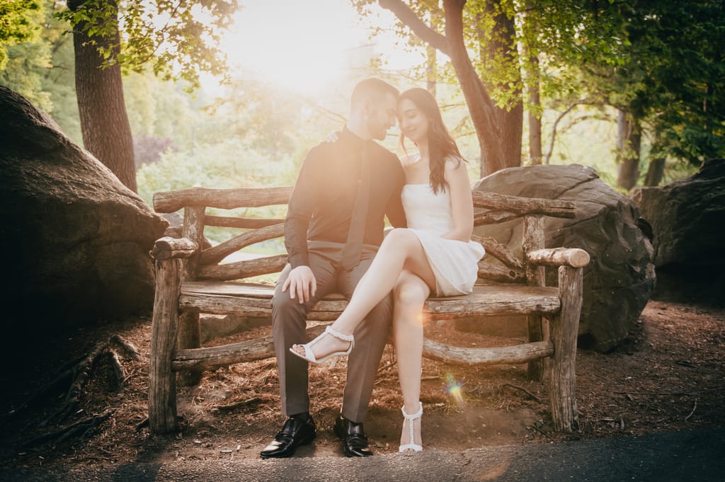 Romy and Vince during their engagement session, photograph 8 of 54